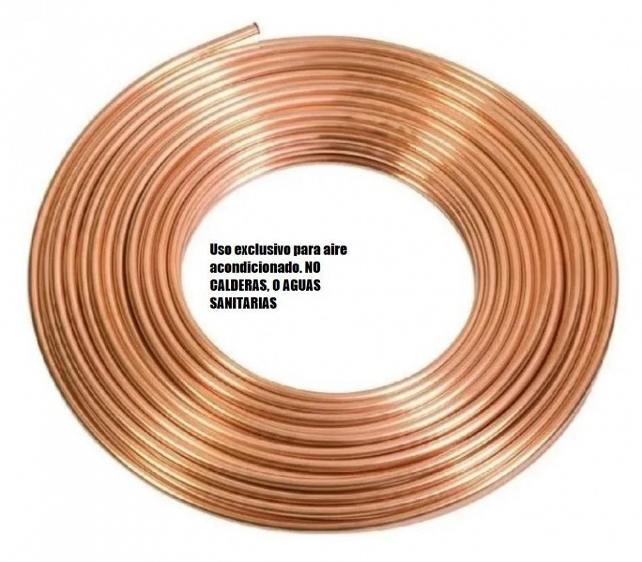 CAÑERIAS DE REFRIGERACION 5/8 15MT