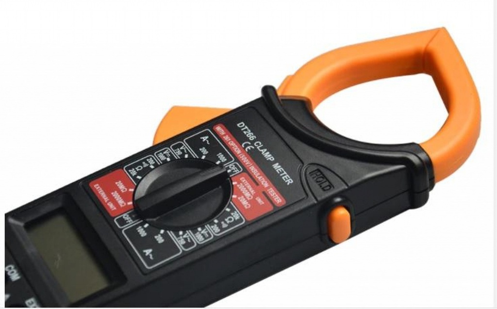 Amperímetro Multitester Tenazas DT266