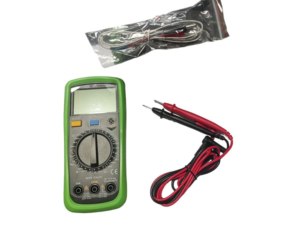 MULTITESTER DIGITAL PANTALLA LCD WIPCOOL