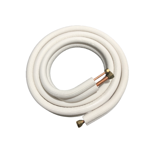 ABLTEK [3MCAÑ1/4X3/8] KIT CAÑERIAS DE REFRIGERACION 1/4 Y 3/8 3MT C/TUERCAS AISLACION 0.8MM