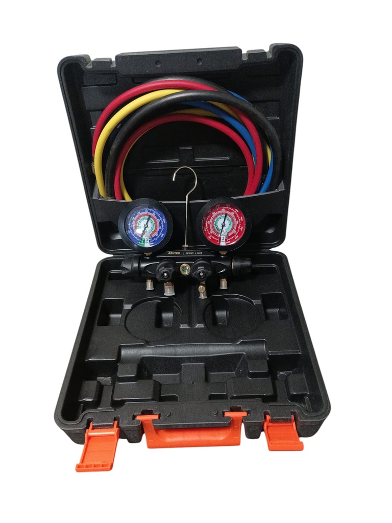 4 VALVES FORGET ALUMINIUM MANIFOLS R32-R410 R134 R22