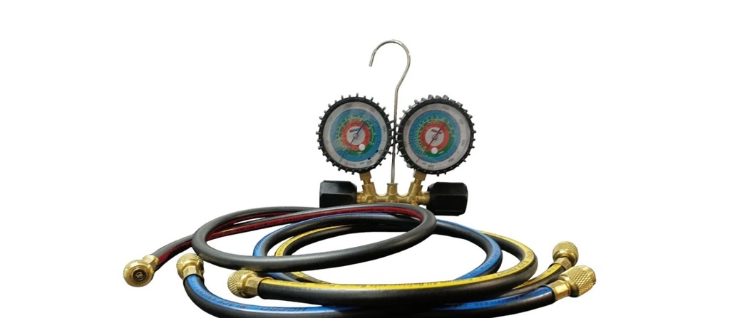 MANOMETRO R32, R290, R600 Premium Black  800 PSI HCPRO