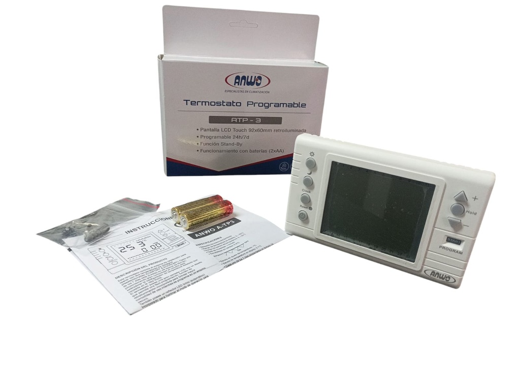 Termostato Ambiental Programable ATP-3 ANWO