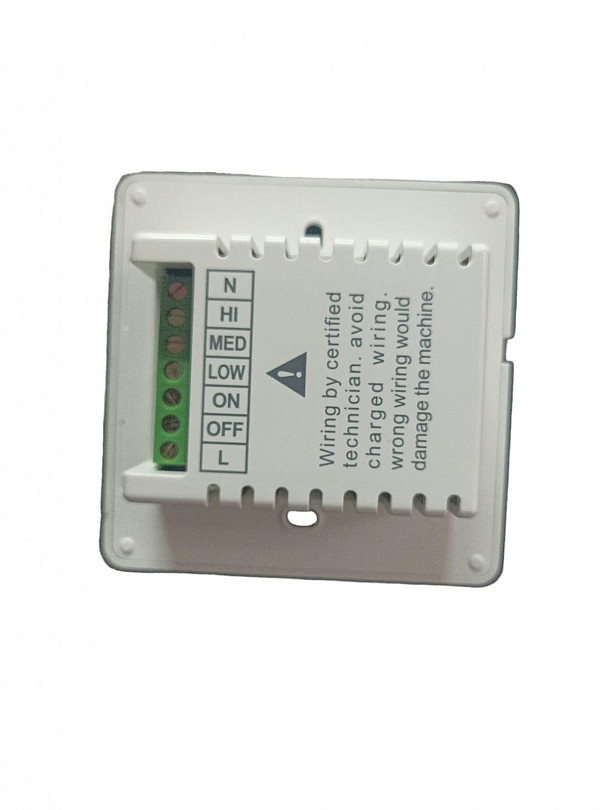 TERMOSTATO TOUCH SCREEN HVAC21 TERMOSTATO TOUCH SCREEN 1 ETAPA - 220V