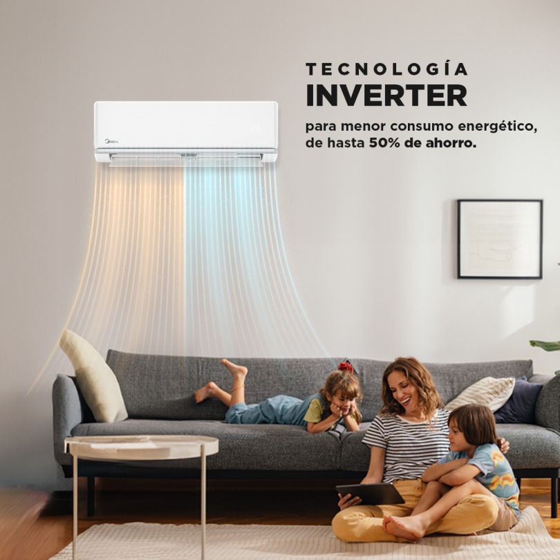 MIDEA Aire Acondicionado 9000btu/h Xtra R32 INVERTER