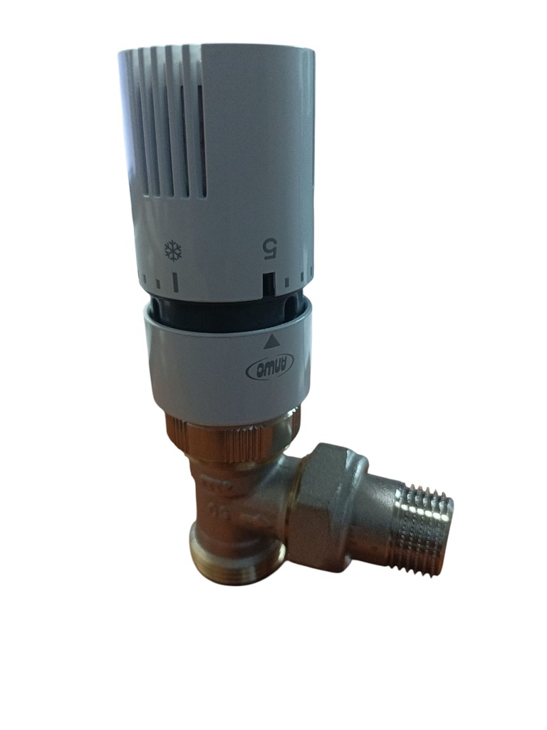 "KIT VALVULA TERMOSTATICA ANGULAR 1/2"" PEX EK"