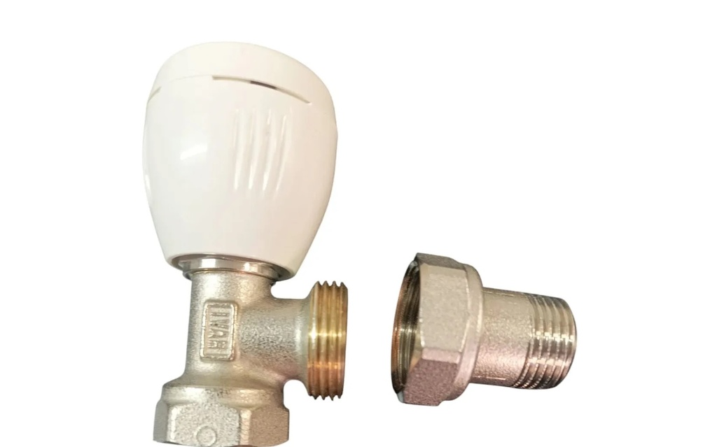 VALVULA RADIADOR ANG. DOB. REG. 1/2"