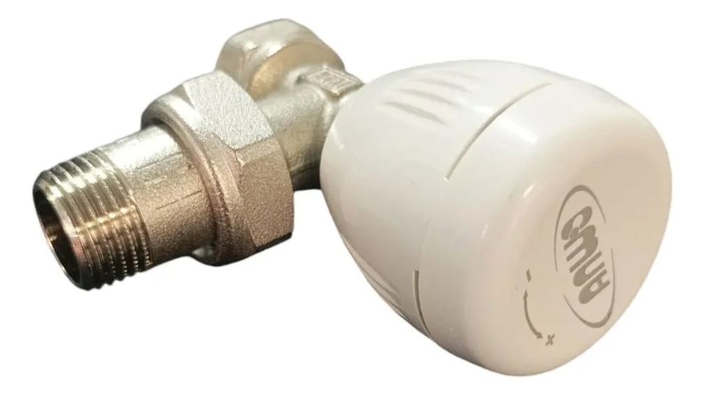 VALVULA RADIADOR ANG. DOB. REG. 1/2"