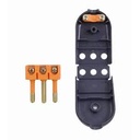 ENCHUFE MACHO CONVER VOLANTE 2P T 10A NEGRO