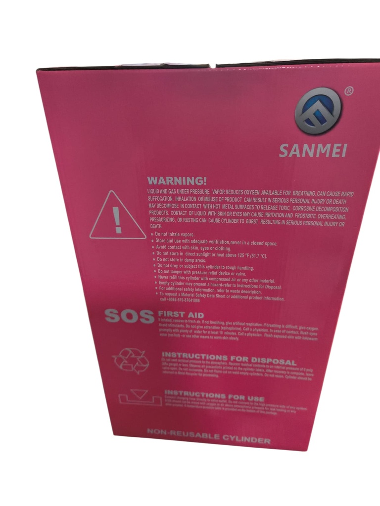 Refrigerante Sanmei R-410 de 11,3 KG