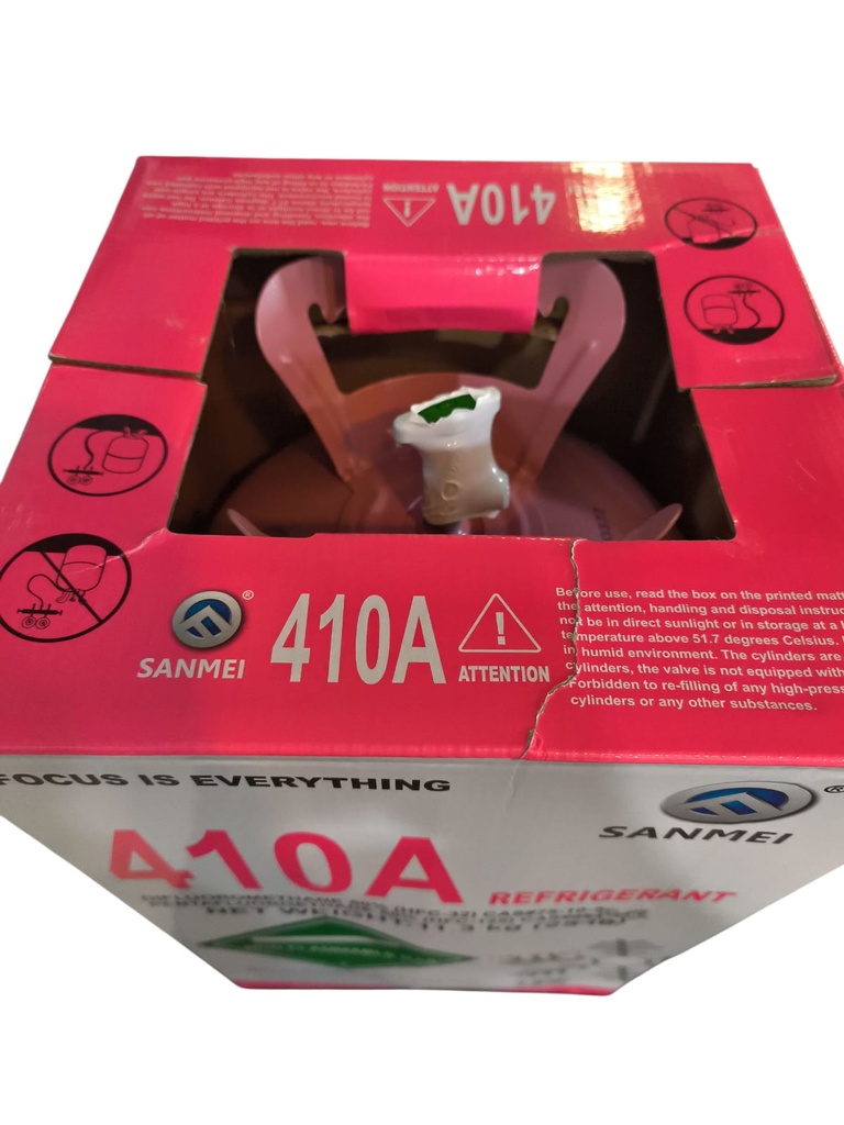 Refrigerante Sanmei R-410 de 11,3 KG