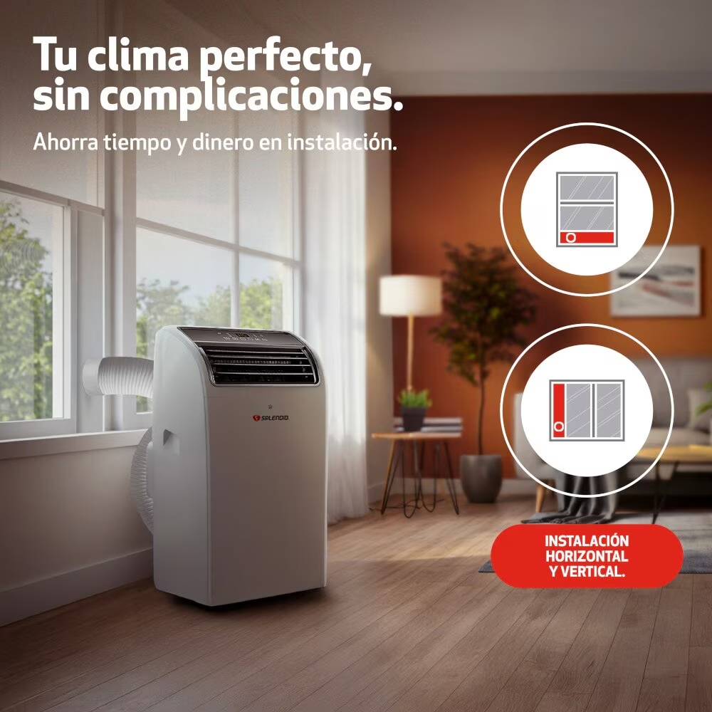 SPLENDID aire portatil 14000btu frio/calor