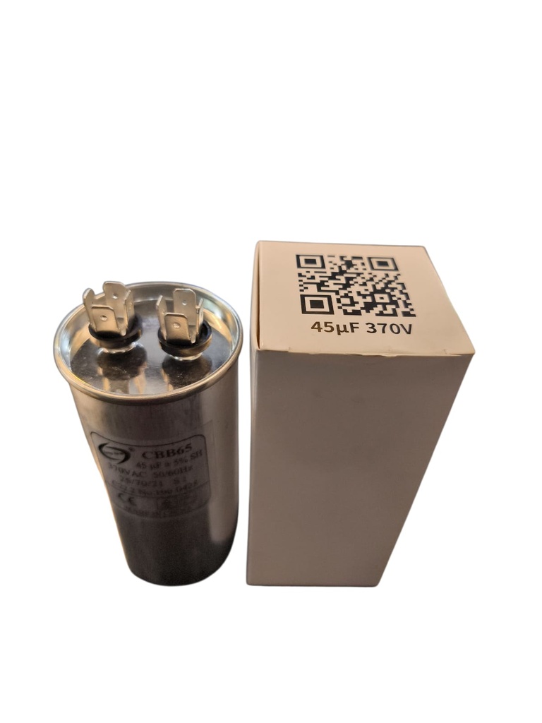 Capacitor de partida 45MFD 370VAC