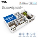 TCL MODELO BREEZEIN 2.0 AIRE ACONDICIONADO SPLIT 12000 BTU INVERTER FRIO/CALOR R32