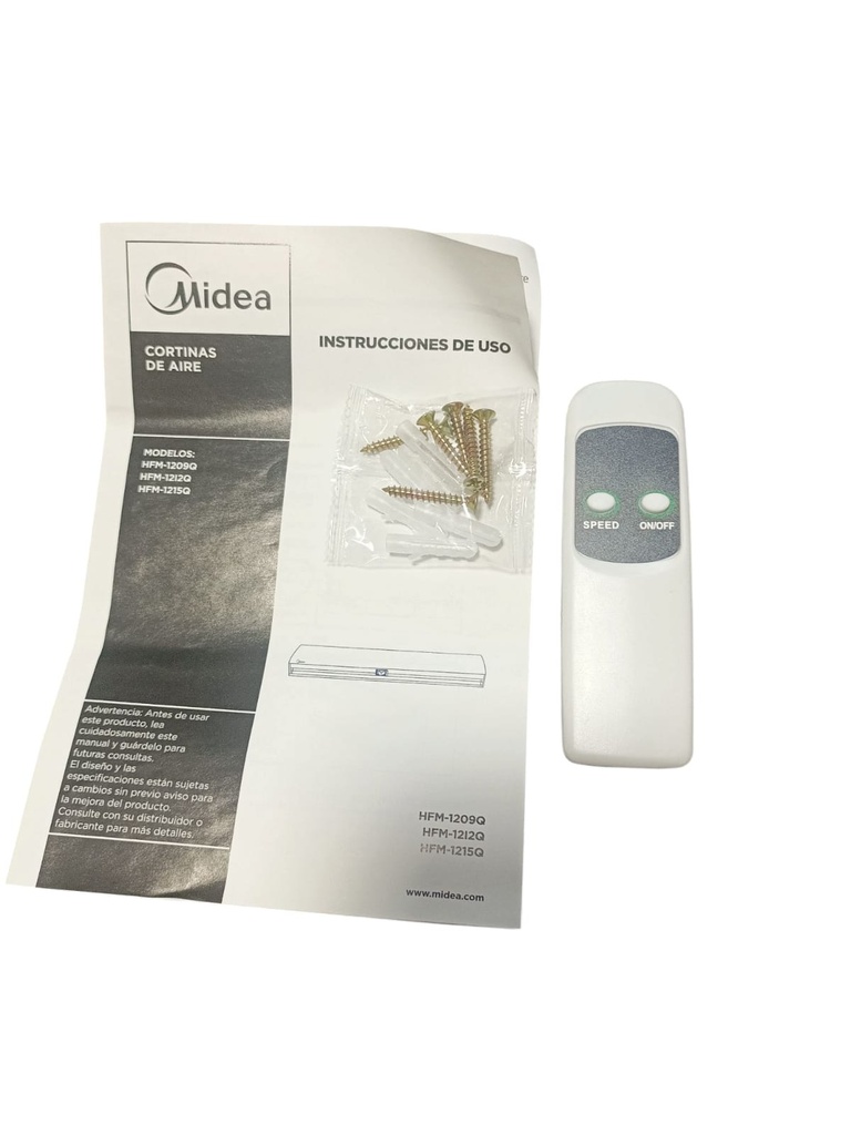 Control  Remoto Cortina de Aire