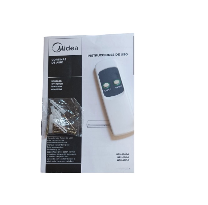 Control  Remoto Cortina de Aire