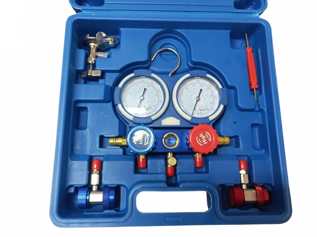 Génerico Manifold Manometro (Maleta Azul)