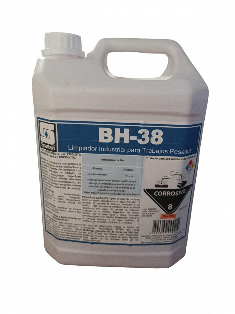 LIQUIDO BH-38 5L (ROJO)