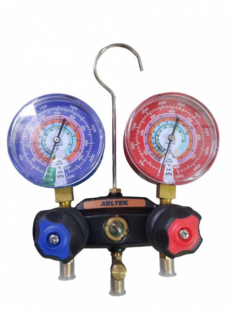 MANIFOLD 60" 800-4000 CON MANGUERAS R410A PREMIUM ABLTEK