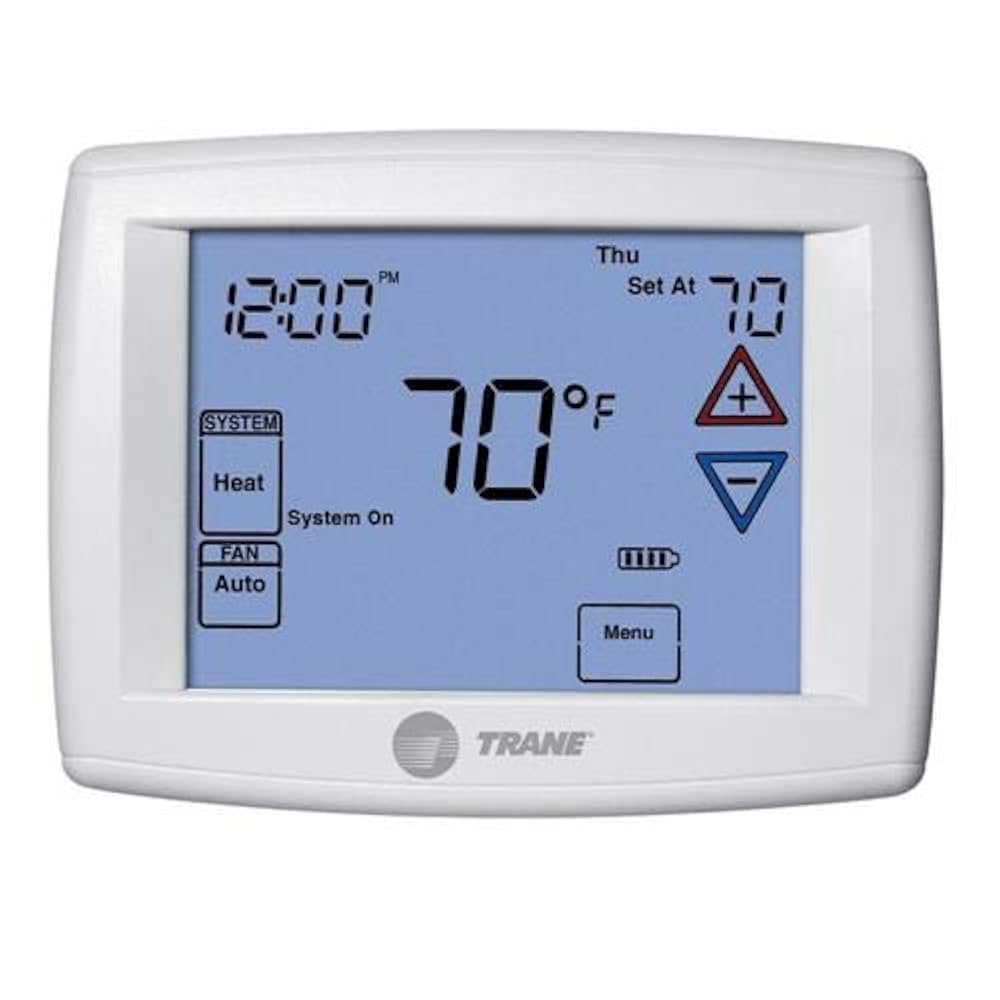 TCONT302AS42DA TERMOSTATO TRANE  PROGRAMABLE 7-DAY 4 HEAT/2 COOL TRANE COMFORT CONTROL TOUCH SCREEN