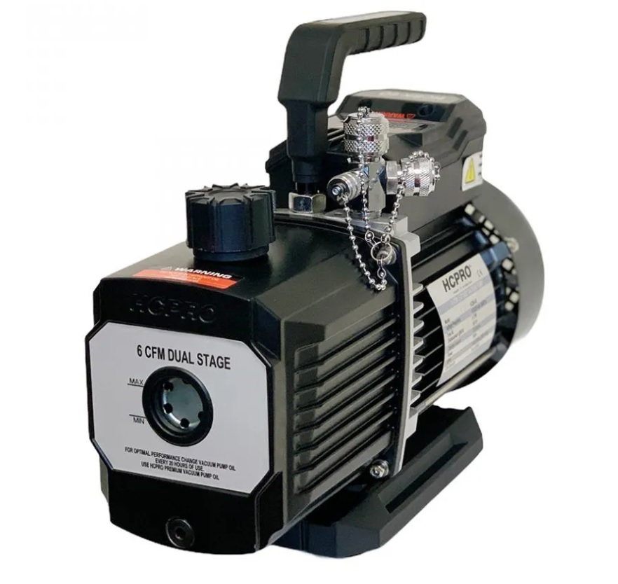 Bomba de Vacio HCPRO 6CFM 2 ETAPA - 6CFM