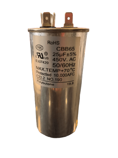 [MT-37R250] Capacitor de partida 25MFD 450VAC