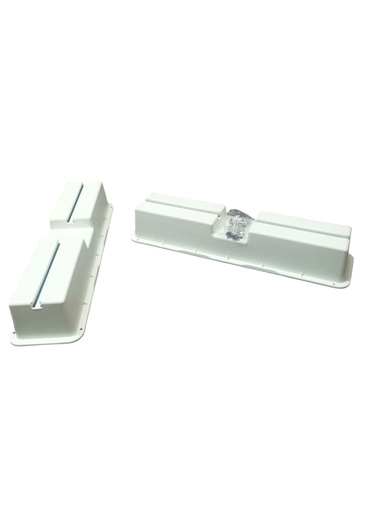 [AT/BP-118-C] Soporte Piso Acrílico 9-36 Antivibración PACK 2 PCS