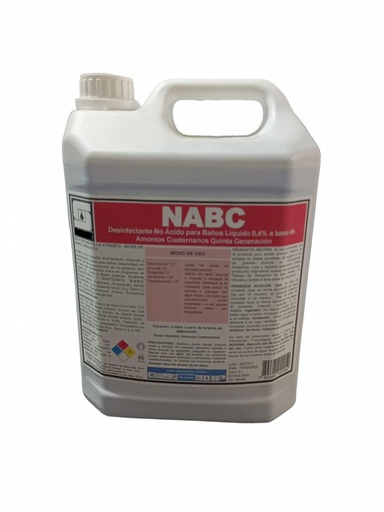 [Azul] Liquido NABC 5 Litros  Spartan