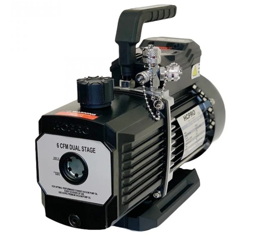 Bomba de Vacío 6 CFM  2 Etapas. HCPRO