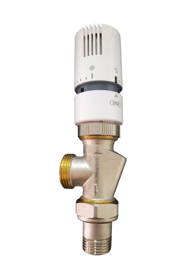 [03.060.40k] Kit Valvula Termostática Doble Angular 1/2" PEX EUROKONO